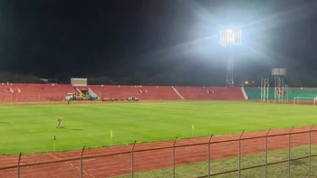 Gramado impecable para el partido Bolivia vs. Panamá Gramado impecable para el partido Bolivia vs. Panamá