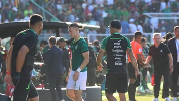 Macazaga responde y conquista a los hinchas de la Verde Macazaga responde y conquista a los hinchas de la Verde
