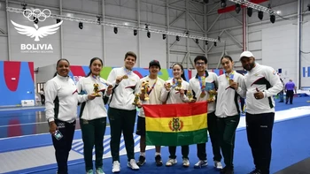 Bolivia toca la cima en esgrima con oro en Panamá 2026 Bolivia toca la cima en esgrima con oro en Panamá 2026