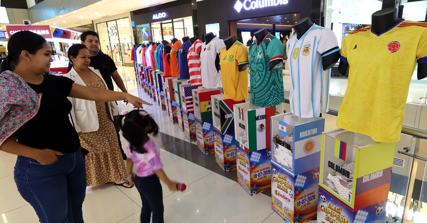 En Santa Cruz se siente el furor por el Mundial