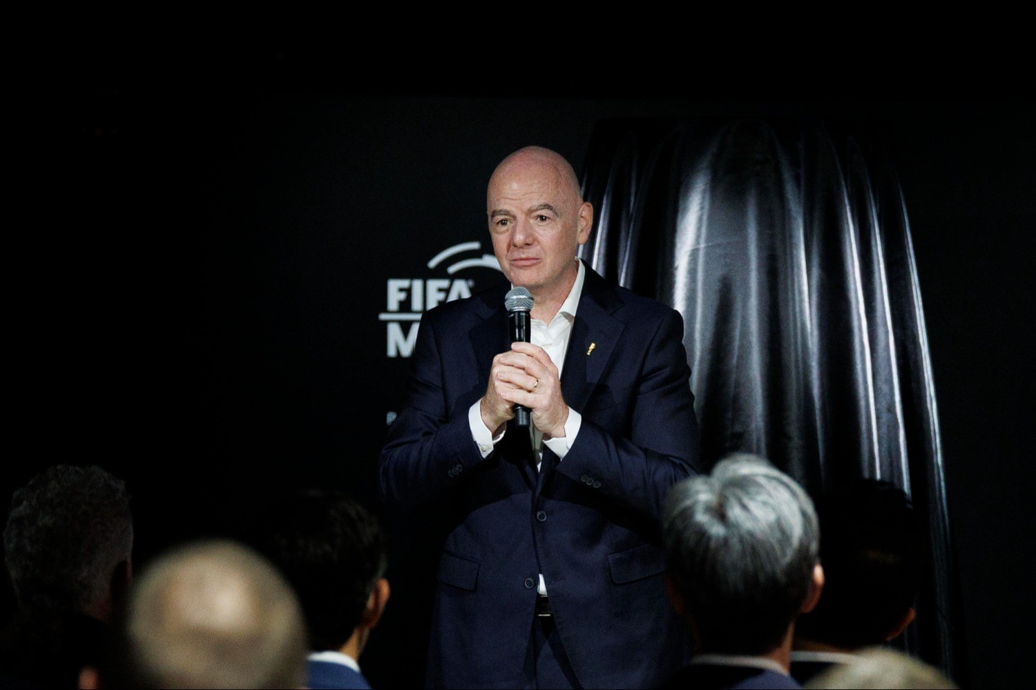 Gianni Infantino celebra el inicio del Mundial: “Es un momento de alegría, de celebración”