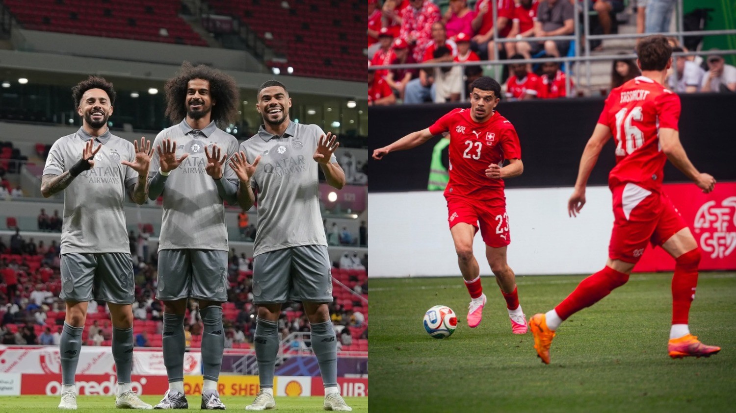 Catar y Suiza se juegan tres puntos clave en su debut mundialista