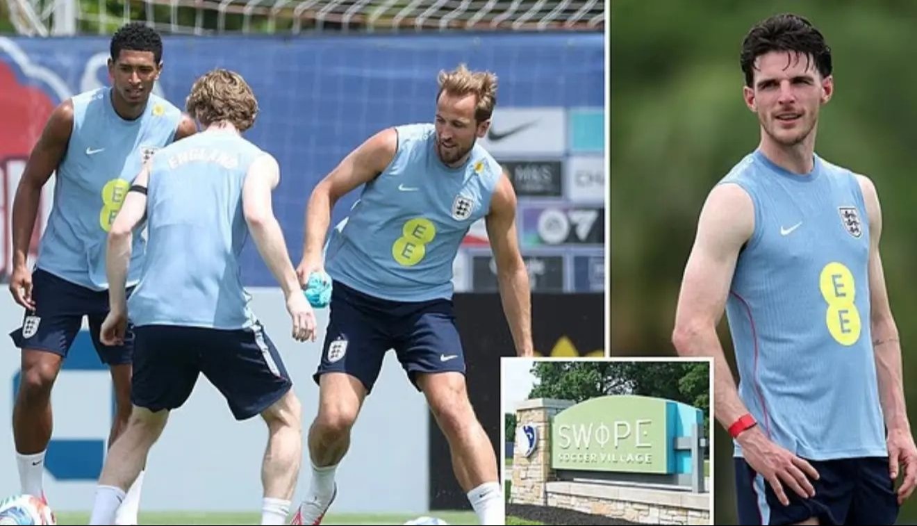 Inglaterra sufrió un robo en la previa de su debut mundialista