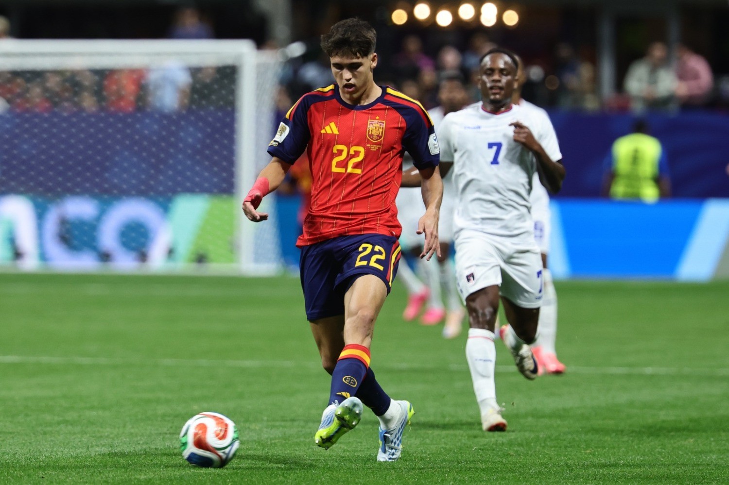 España 0-0 Cabo Verde (final del partido)
