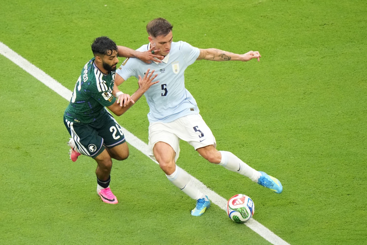 Con garra, pero sin claridad: Uruguay debutó con empate ante Arabia Saudí