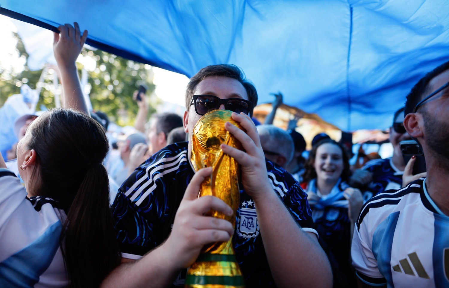 La ilusión del tetracampeonato argentino invade Kansas