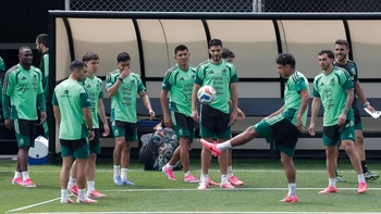 La selección mexicana afina detalles para su partido contra Corea del Sur La selección mexicana afina detalles para su partido contra Corea del Sur