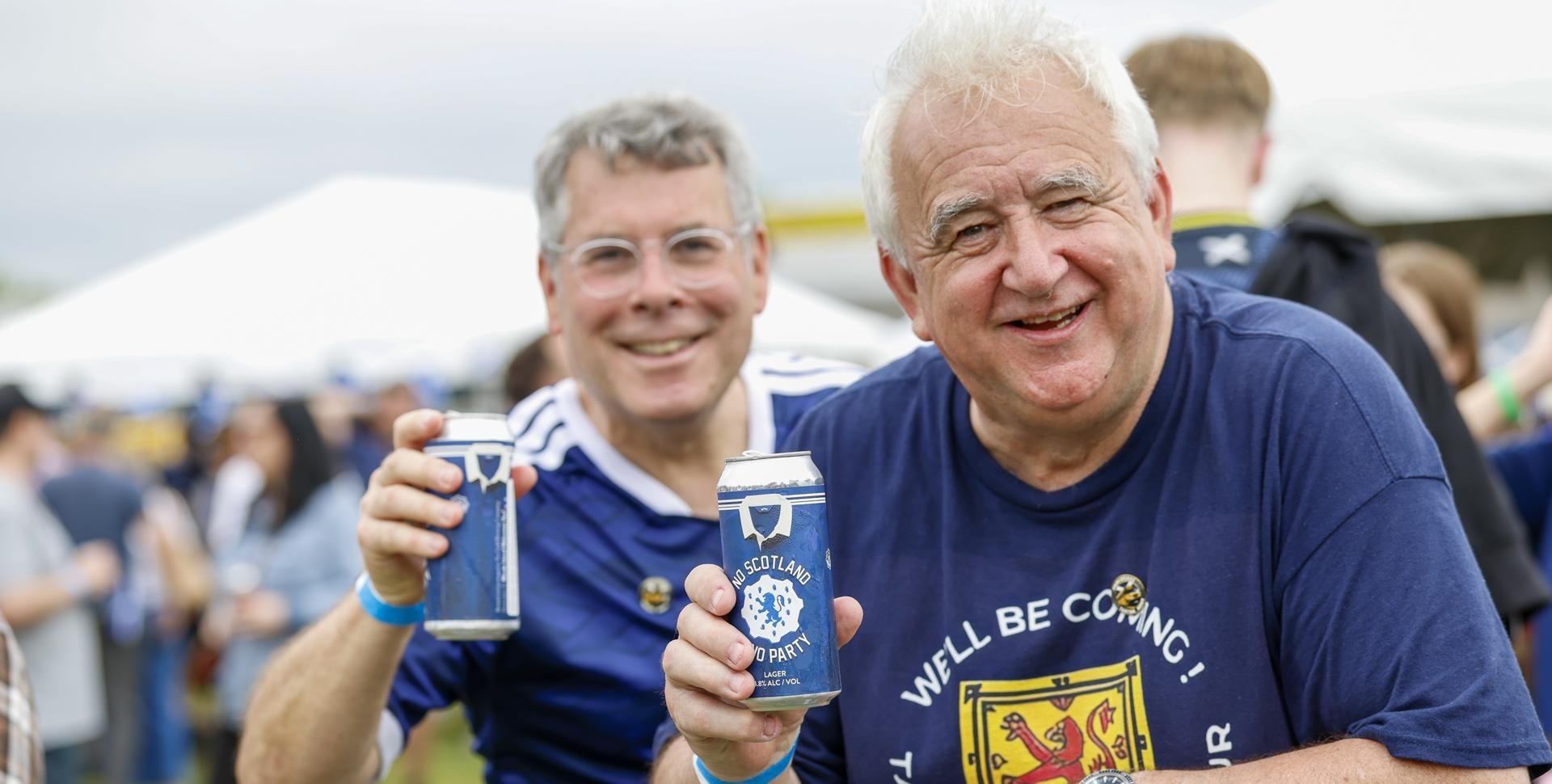 Los hinchas escoceses tomaron toda la cerveza de Boston