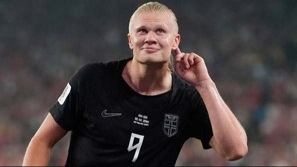 Haaland: "No sé cómo lo hago, simplemente soy muy bueno marcando goles"