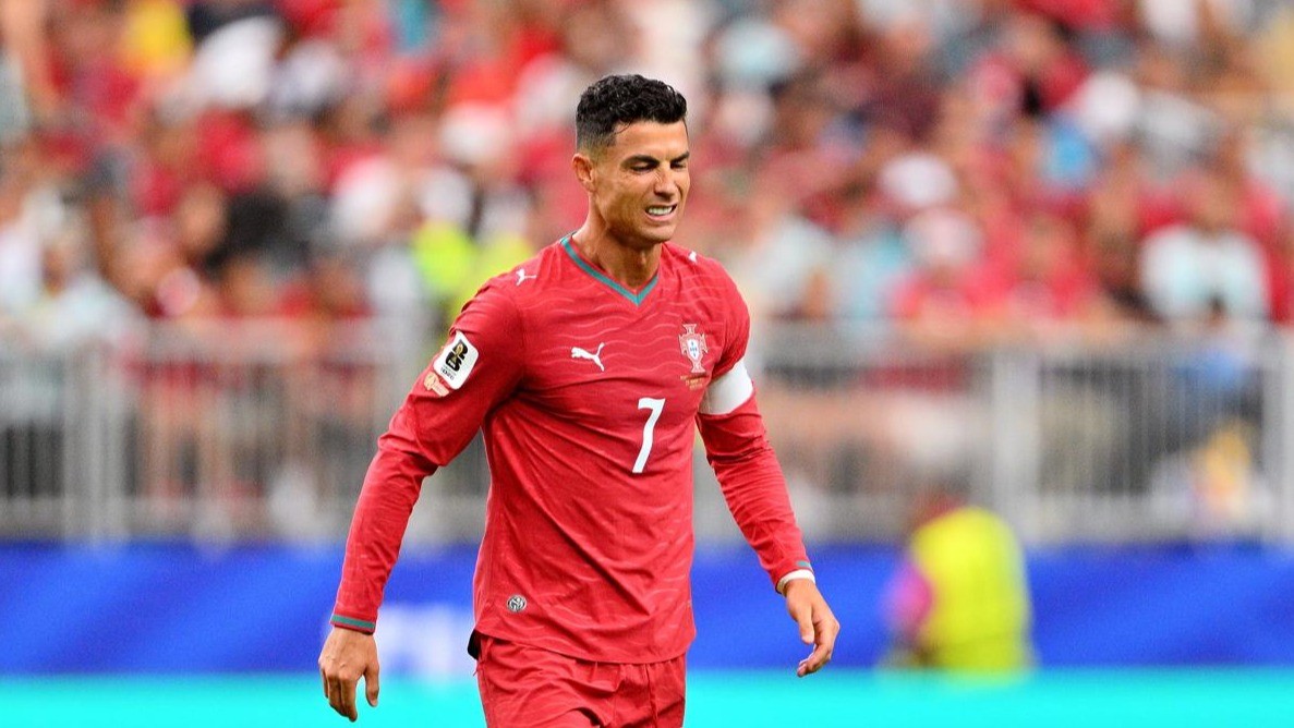 Cristiano Ronaldo se negó a responder una pregunta sobre Messi