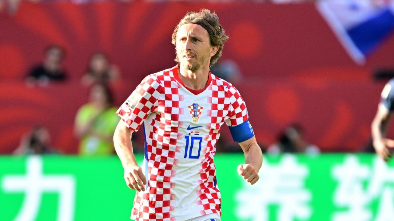 Modric entra en la historia: alcanza los 200 partidos con Croacia