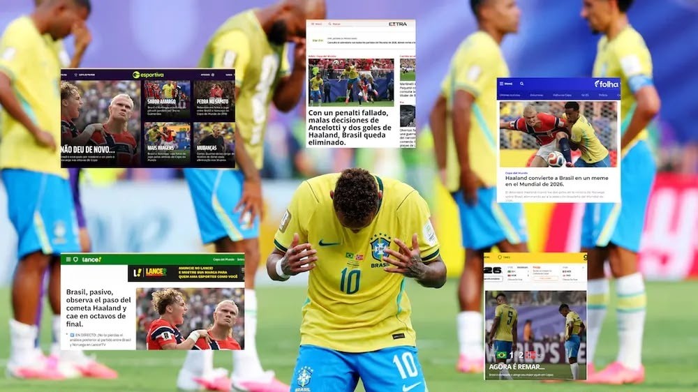 La prensa brasileña pide renovación de la selección y busca culpables por la eliminación