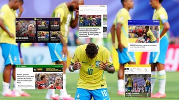 La prensa brasileña pide renovación de la selección y busca culpables por la eliminación La prensa brasileña pide renovación de la selección y busca culpables por la eliminación