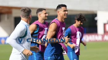 Cristiano Ronaldo desata la pasión portuguesa en Toronto antes del duelo con Croacia Cristiano Ronaldo desata la pasión portuguesa en Toronto antes del duelo con Croacia
