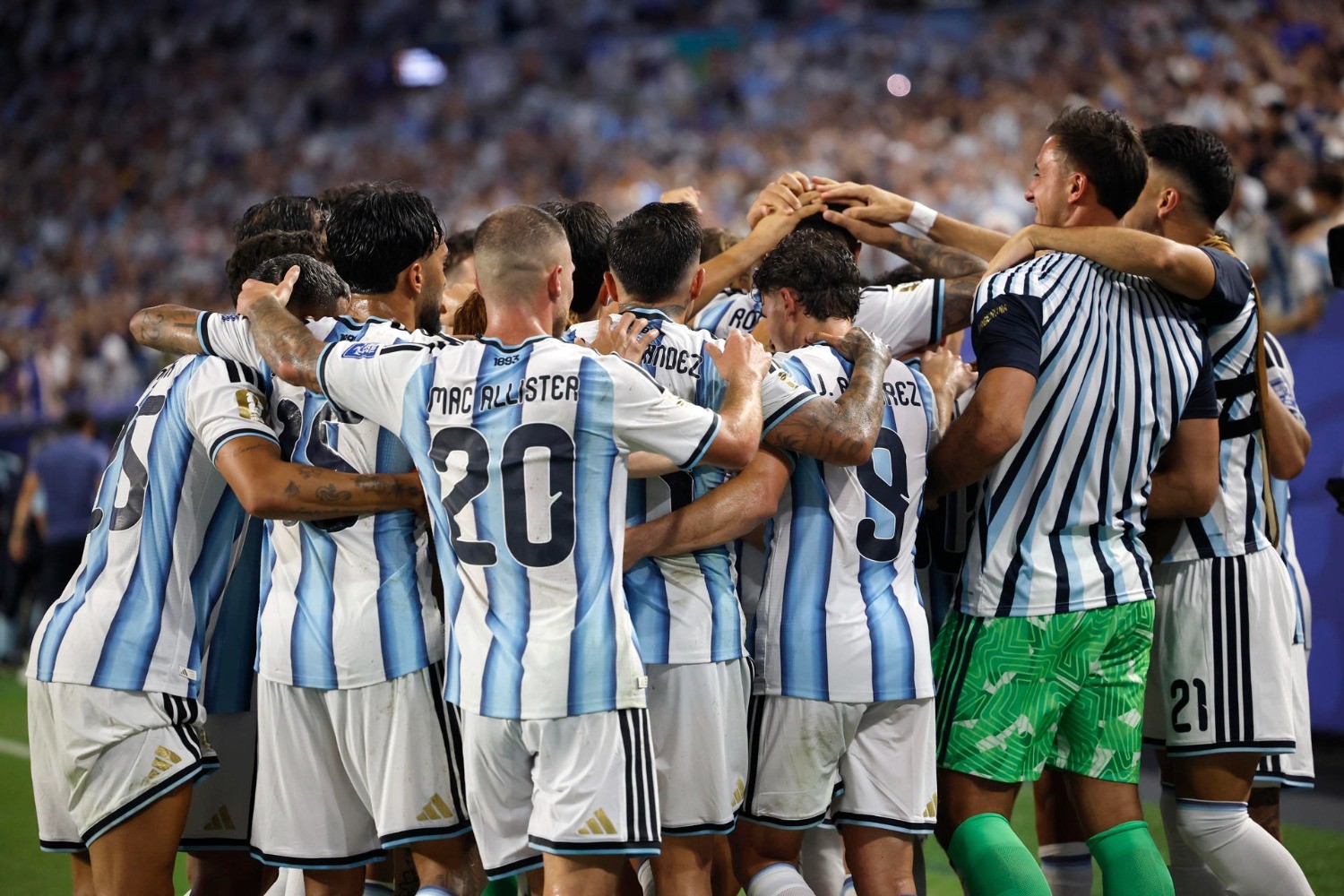 Argentina necesitó 120 minutos para eliminar a Cabo Verde