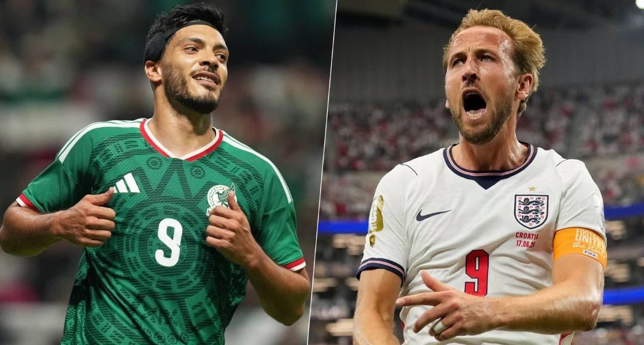 México e Inglaterra chocan por un boleto histórico a cuartos