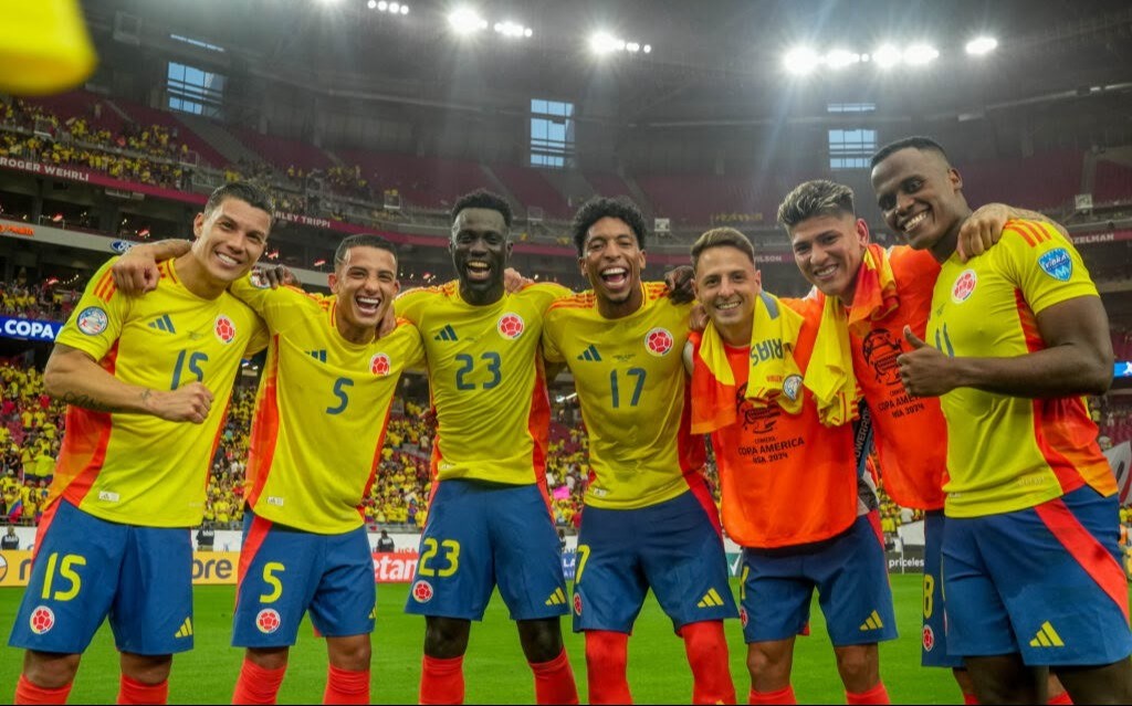 Colombia, la única selección que jugó en los tres países organizadores