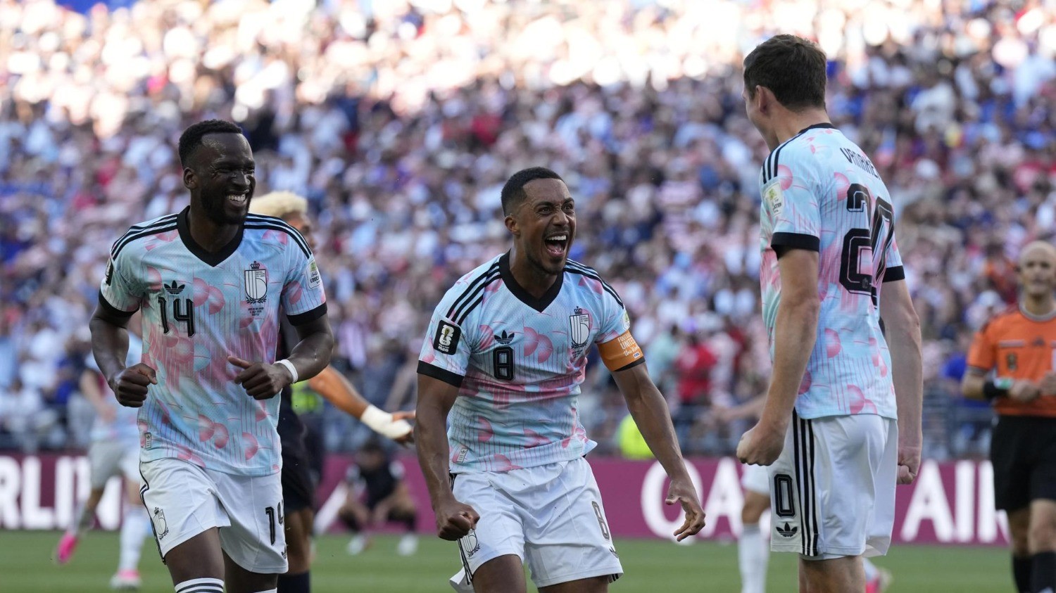 Bélgica arrolló a Estados Unidos y está en cuartos de final