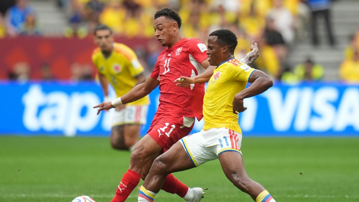 FINAL DEL PARTIDO: Colombia y Suiza se van a penales (0-0)