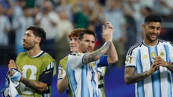 Messi: "Este equipo no baja los brazos nunca" Messi: "Este equipo no baja los brazos nunca"