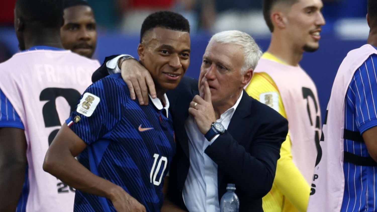 Deschamps: "Mbappé está fuerte mental y físicamente"