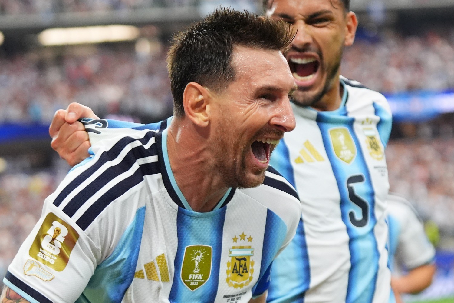 Messi, el goleador de 17 Copas