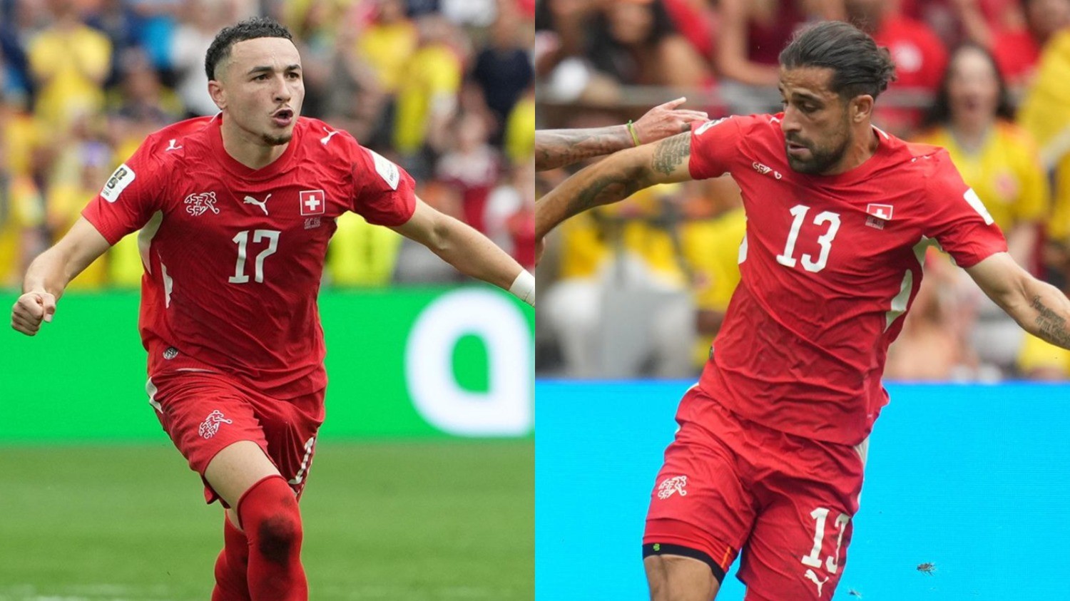 Rodríguez y Vargas, el sello latino de una Suiza que sueña con eliminar a Argentina
