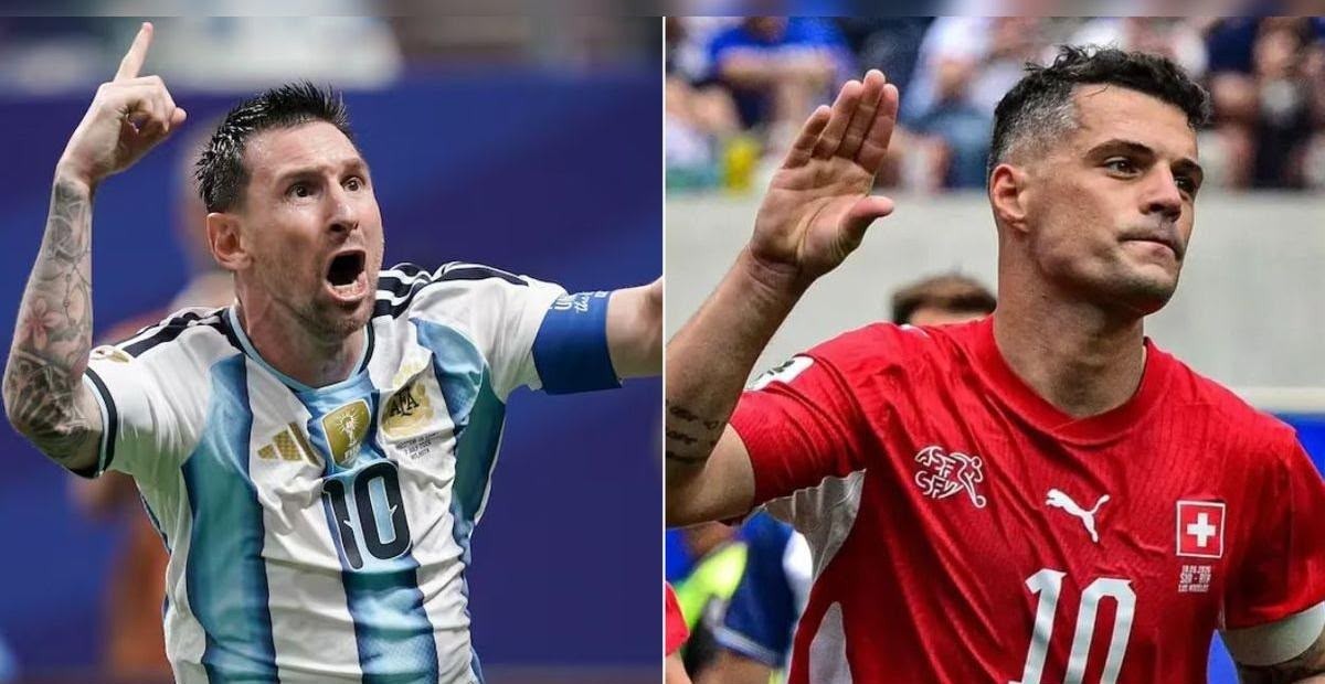 Argentina, con Messi a la cabeza, se cita ante Suiza por un lugar en semifinales