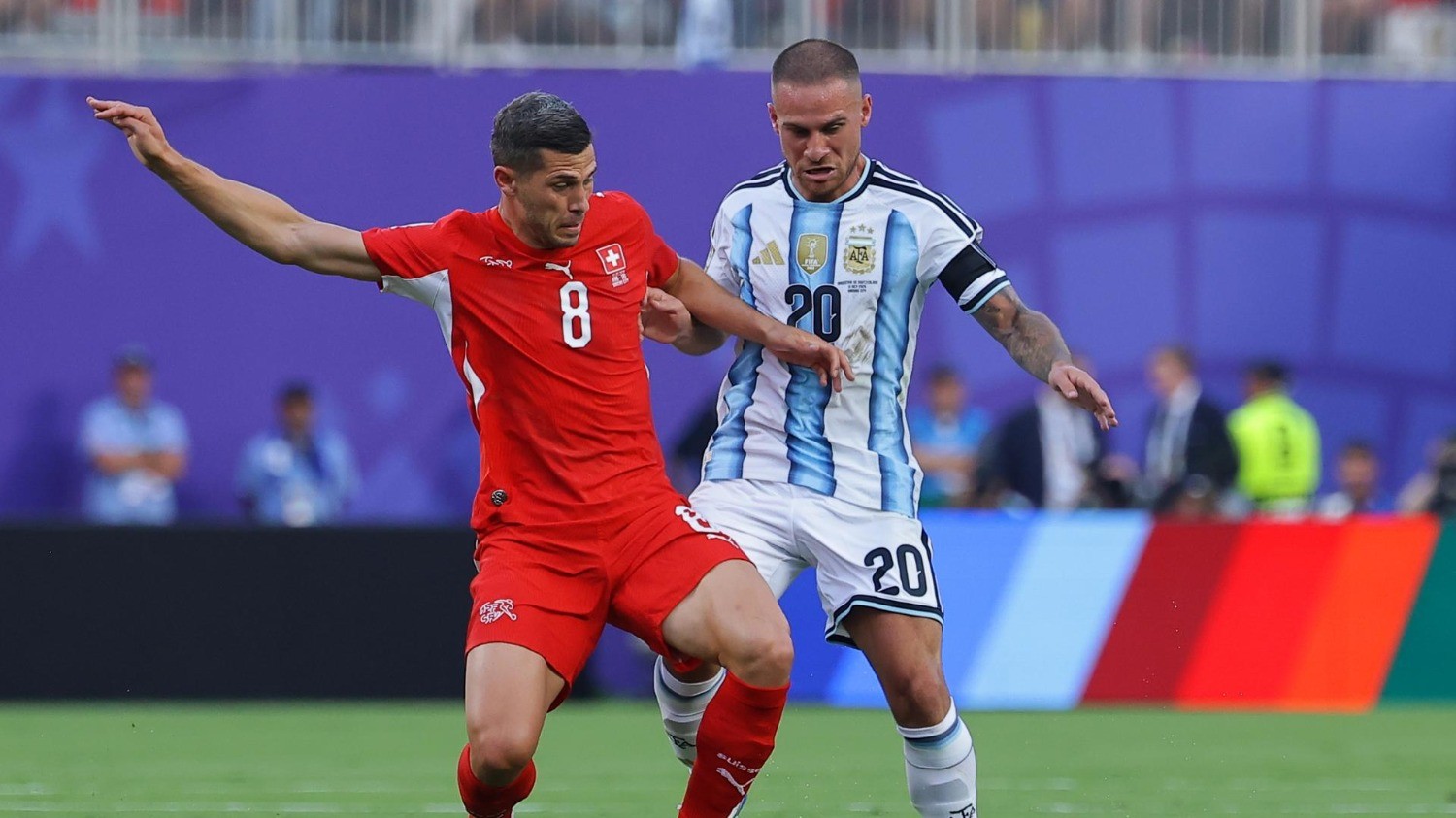 Argentina y Suiza entran en la recta final del alargue (1-1)