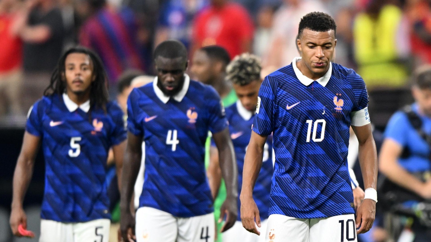 Mbappé, tras la eliminación: "No estuvimos a la altura de una semifinal de un Mundial"
