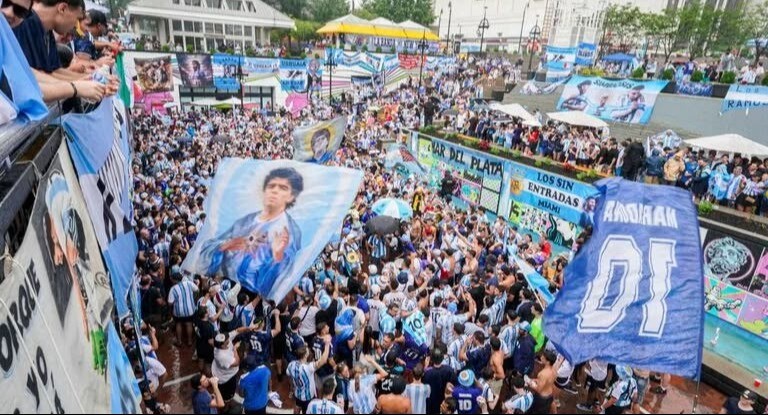 Argentina colabora con EE.UU. para que el partido con Inglaterra sea "en paz y orden"