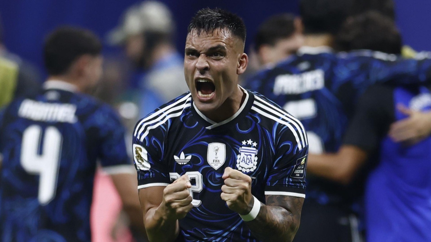 Lautaro Martínez, el héroe de Argentina: "Lo soñé, sabía que iba a entrar y hacer el gol"