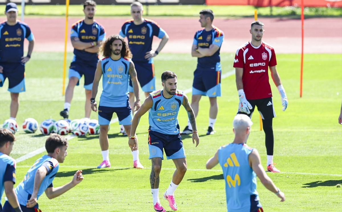 Cancelado el entrenamiento de España el día antes de la final por tormentas