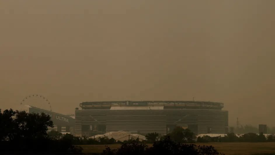La lluvia podría mejora la calidad del aire para la final del Mundial en Nueva Jersey