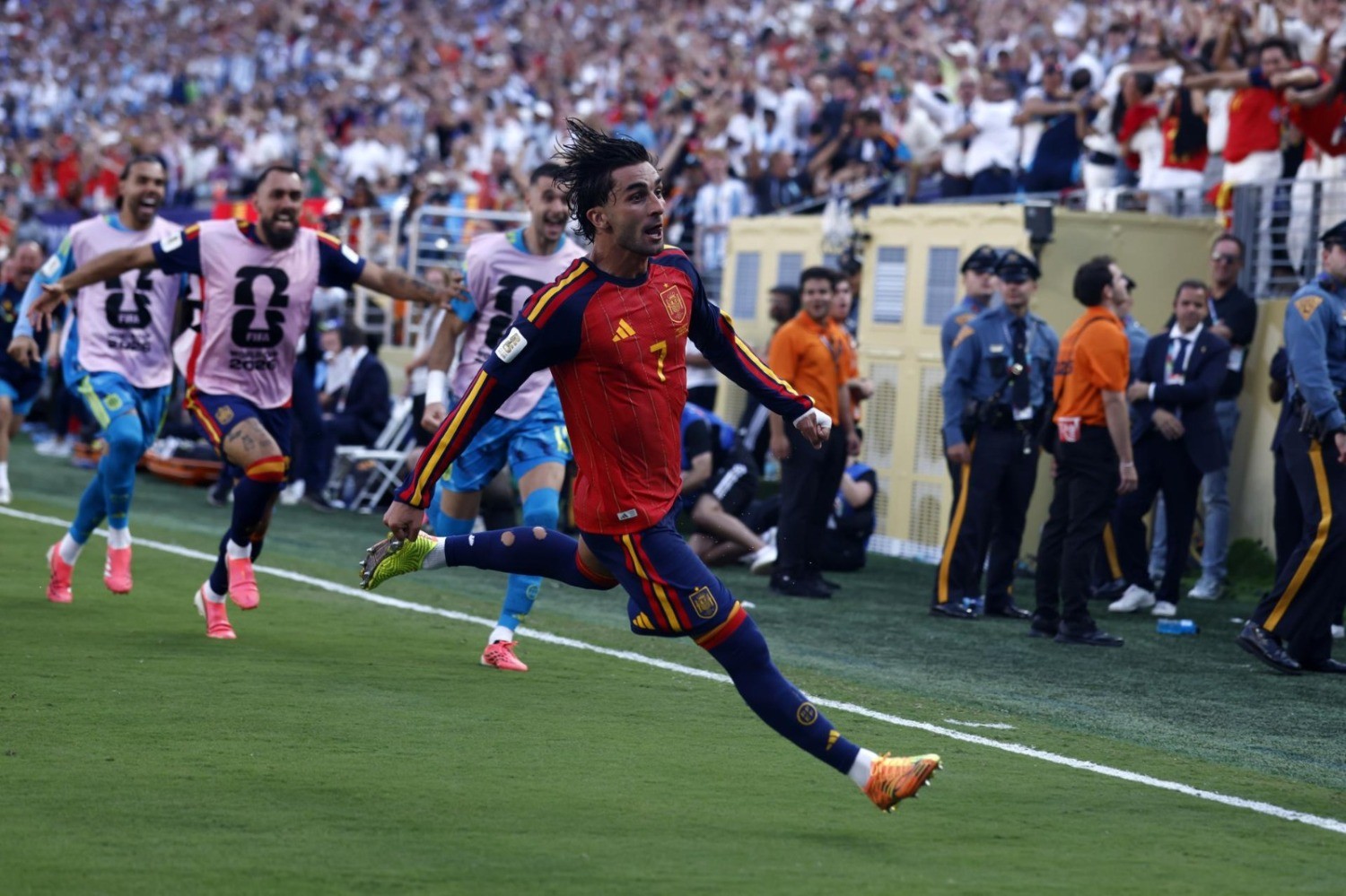 Ferran Torres se viste de Iniesta