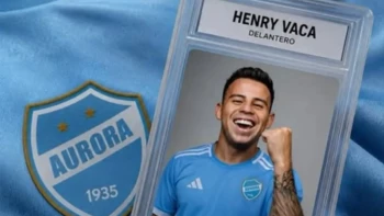 Henry Vaca inicia un nuevo desafío: Aurora anuncia su incorporación Henry Vaca inicia un nuevo desafío: Aurora anuncia su incorporación