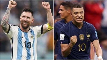 Lionel Messi y Kylian Mbappé luchan por la Copa, y por ser el máximo goleador del Mundial Lionel Messi y Kylian Mbappé luchan por la Copa, y por ser el máximo goleador del Mundial