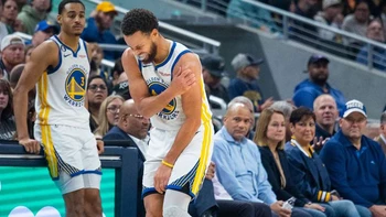Curry será baja "unas semanas" por su lesión de hombro Curry será baja "unas semanas" por su lesión de hombro