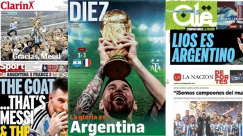 Messi "el más grande" para la prensa mundial Messi "el más grande" para la prensa mundial