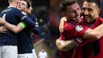 España visita a Escocia por el liderazgo de grupo camino a la Eurocopa España visita a Escocia por el liderazgo de grupo camino a la Eurocopa