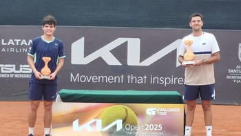Juan Carlos Prado, subcampeón del Challenger de Cali tras una gran semana en Colombia Juan Carlos Prado, subcampeón del Challenger de Cali tras una gran semana en Colombia