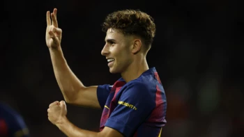 Fermín López lidera con un triplete la goleada del Barcelona Fermín López lidera con un triplete la goleada del Barcelona