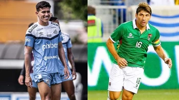 Leo Zabala, defensor del Santos: "Ronald Raldes era mi motivación, siempre lo admiré" Leo Zabala, defensor del Santos: "Ronald Raldes era mi motivación, siempre lo admiré"