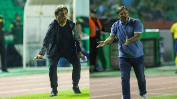 El partido de los entrenadores: ¿Cómo vivieron Bustos y Hoyos las victorias de Blooming y Oriente? El partido de los entrenadores: ¿Cómo vivieron Bustos y Hoyos las victorias de Blooming y Oriente?