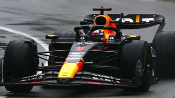 Verstappen domina bajo la lluvia el último ensayo del Gran Premio de Canadá de F1 Verstappen domina bajo la lluvia el último ensayo del Gran Premio de Canadá de F1