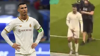 Cristiano Ronaldo hizo un gesto obsceno a los espectadores (video) Cristiano Ronaldo hizo un gesto obsceno a los espectadores (video)