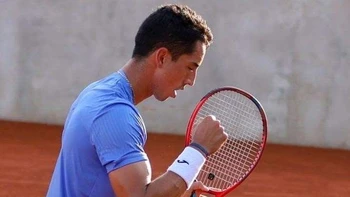 Murkel Dellien, a paso firme en Francia Murkel Dellien, a paso firme en Francia