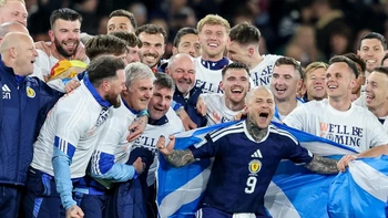 Escocia vuelve a un Mundial 28 años después Escocia vuelve a un Mundial 28 años después