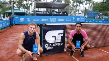 Boris Arias vuelve a la gloria: campeón en Florianópolis tras cinco meses de sequía Boris Arias vuelve a la gloria: campeón en Florianópolis tras cinco meses de sequía