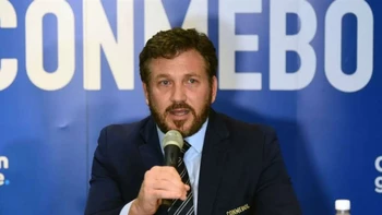 El fútbol y los buenos valores "se están manchando por unos cuantos", dijo el titular de Conmebol El fútbol y los buenos valores "se están manchando por unos cuantos", dijo el titular de Conmebol